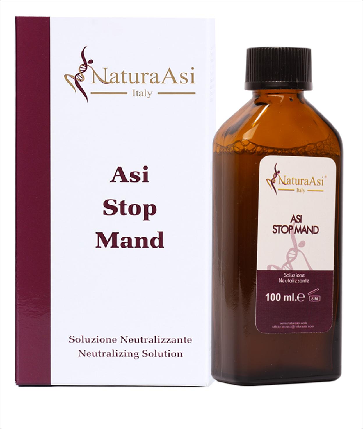 ASI STOP MAND | NaturaAsi™ ml 100 Soluzione Neutralizzante  e riequilibrare il pH Prodotto in grado di neutralizzare e riequilibrare il pH della pelle, dopo l’applicazione del peeling