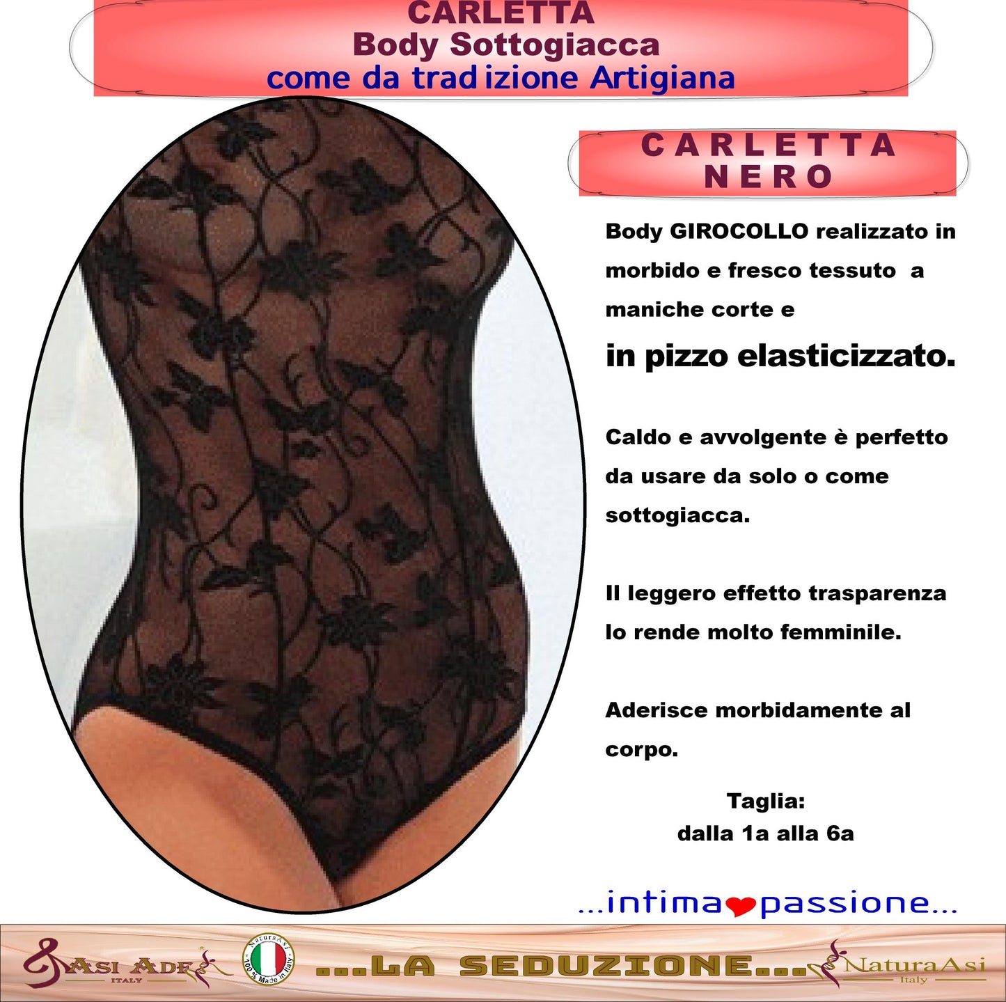 Body Sottogiacca CARLETTA