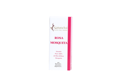 ROSA MOSQUETA OIL PURO 100% | NaturaAsi™ 10ml RIGENERANTE, LENITIVO, UMETTANTE, CICATRIZZANTE